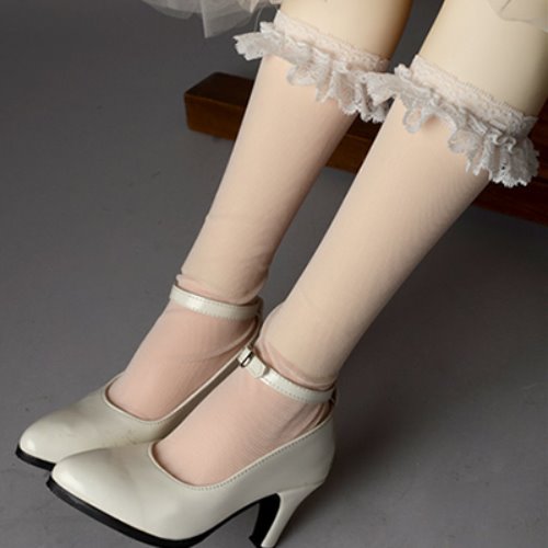 [Trinity Doll Size] Madelyn Lace Stockings (Ivory)