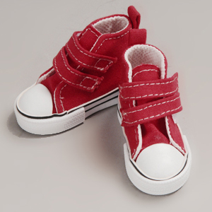 [76mm] MSD - Two strap Sneakers (Red)