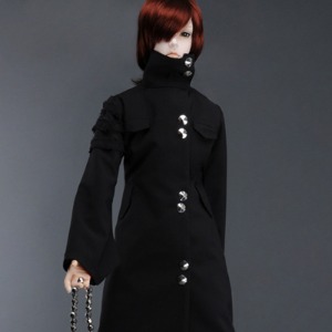 [Glamor Model Size] City Wizard Coat (Black)