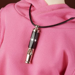 SD &amp; Model - Whistle Necklace (Black)